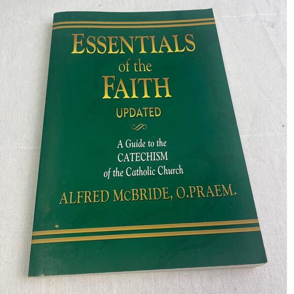 Vintage 1997 Essentials of Faith Updated Guide to Catechism of Catholic Church - Picture 1 of 3